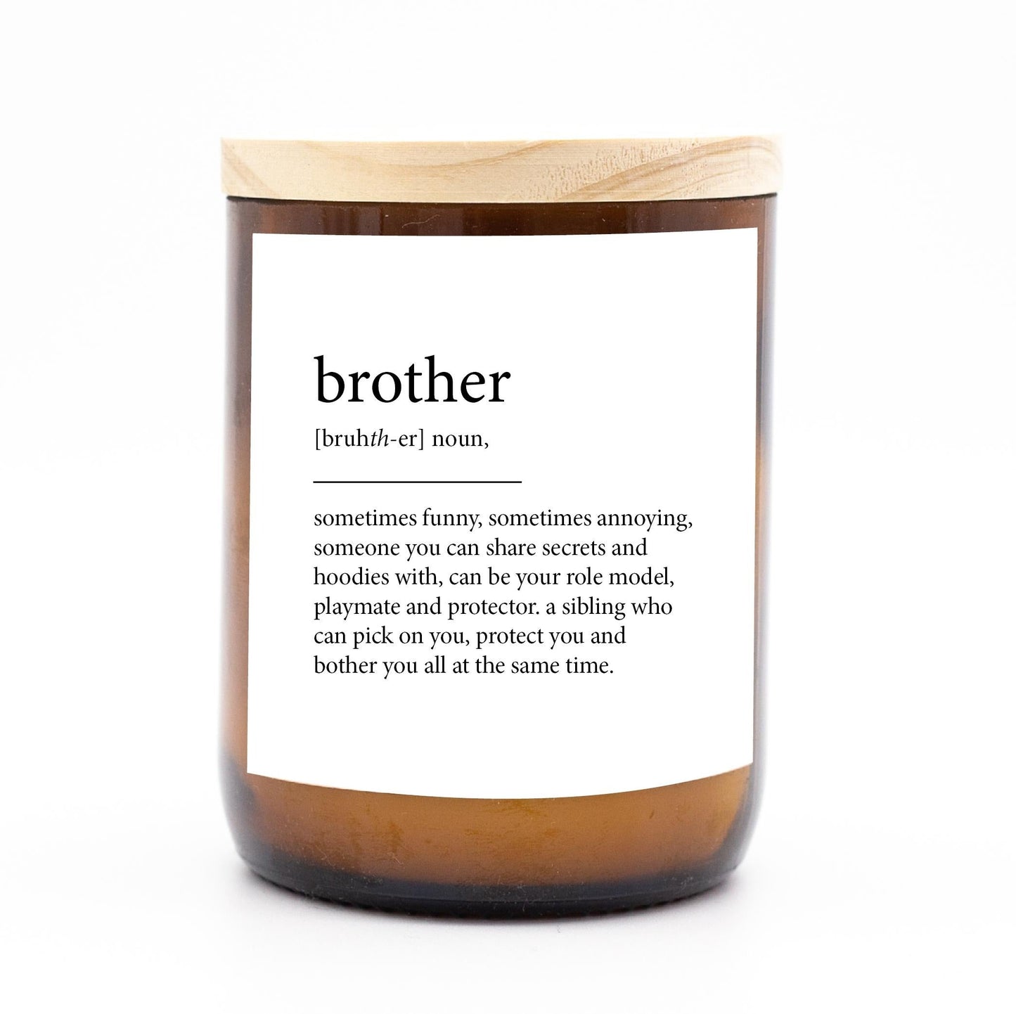 Brother ~ Dictionary Meaning Candle