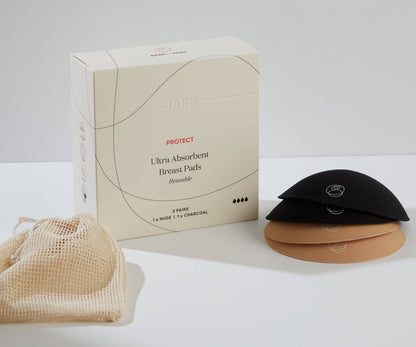 Ultra Absorbent Breast Pads: 2 Pairs