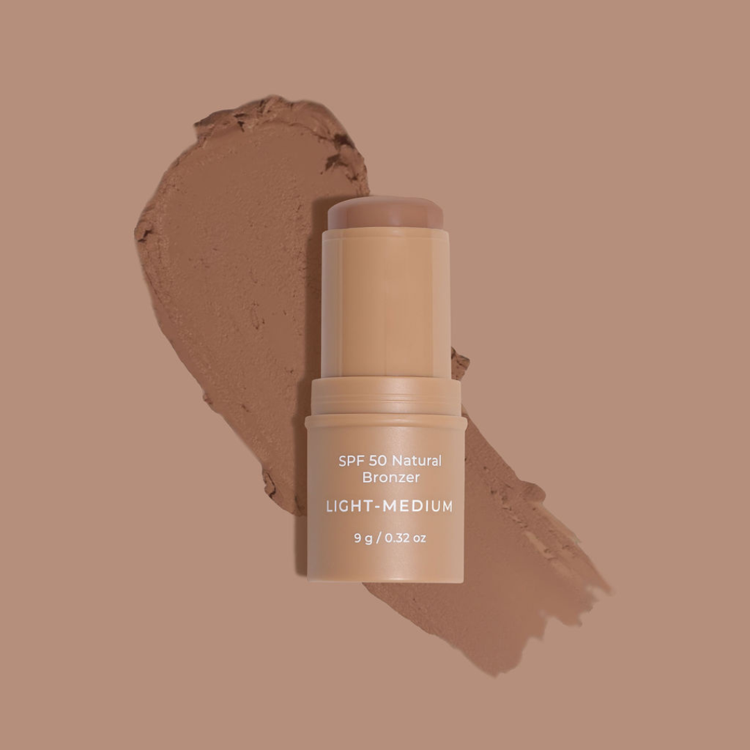 SPF 50 Natural Bronzer: Light-Medium
