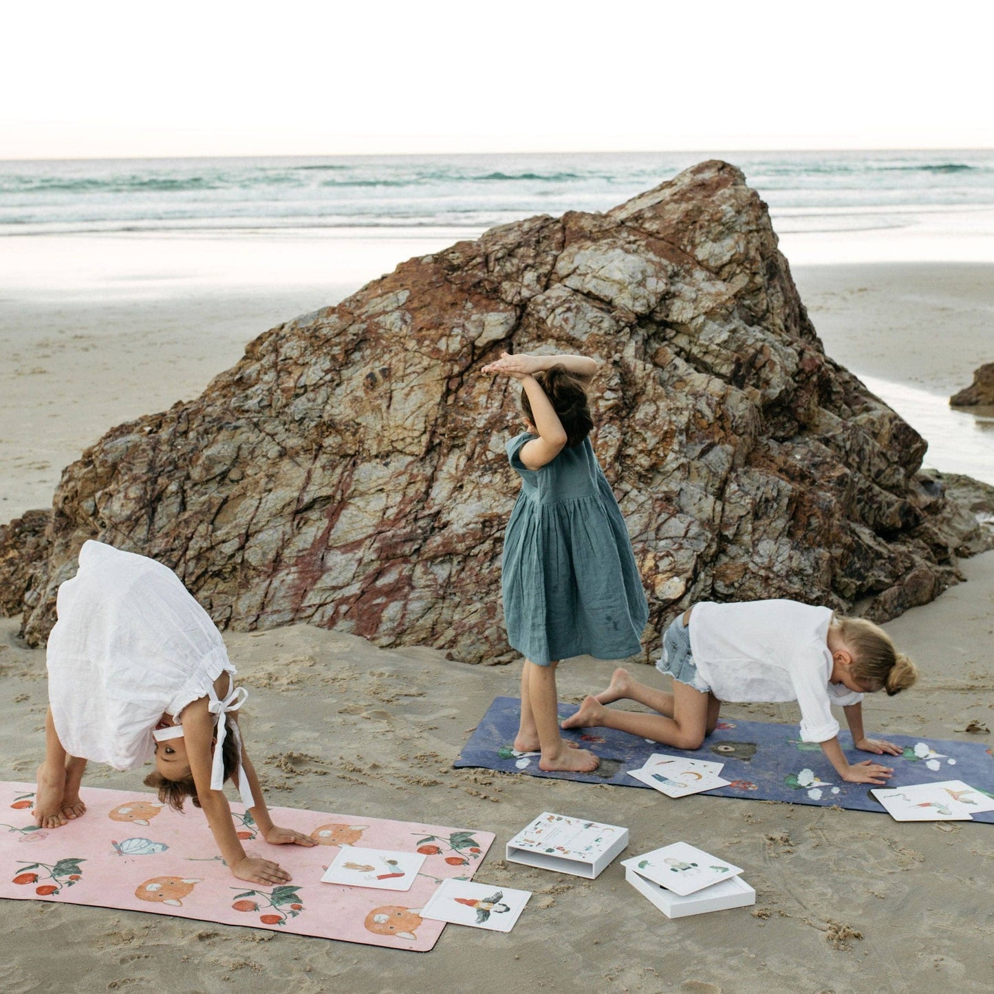 Printed Kids Yoga Mats: Space Print