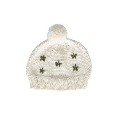 Daisy Beanie - Cream
