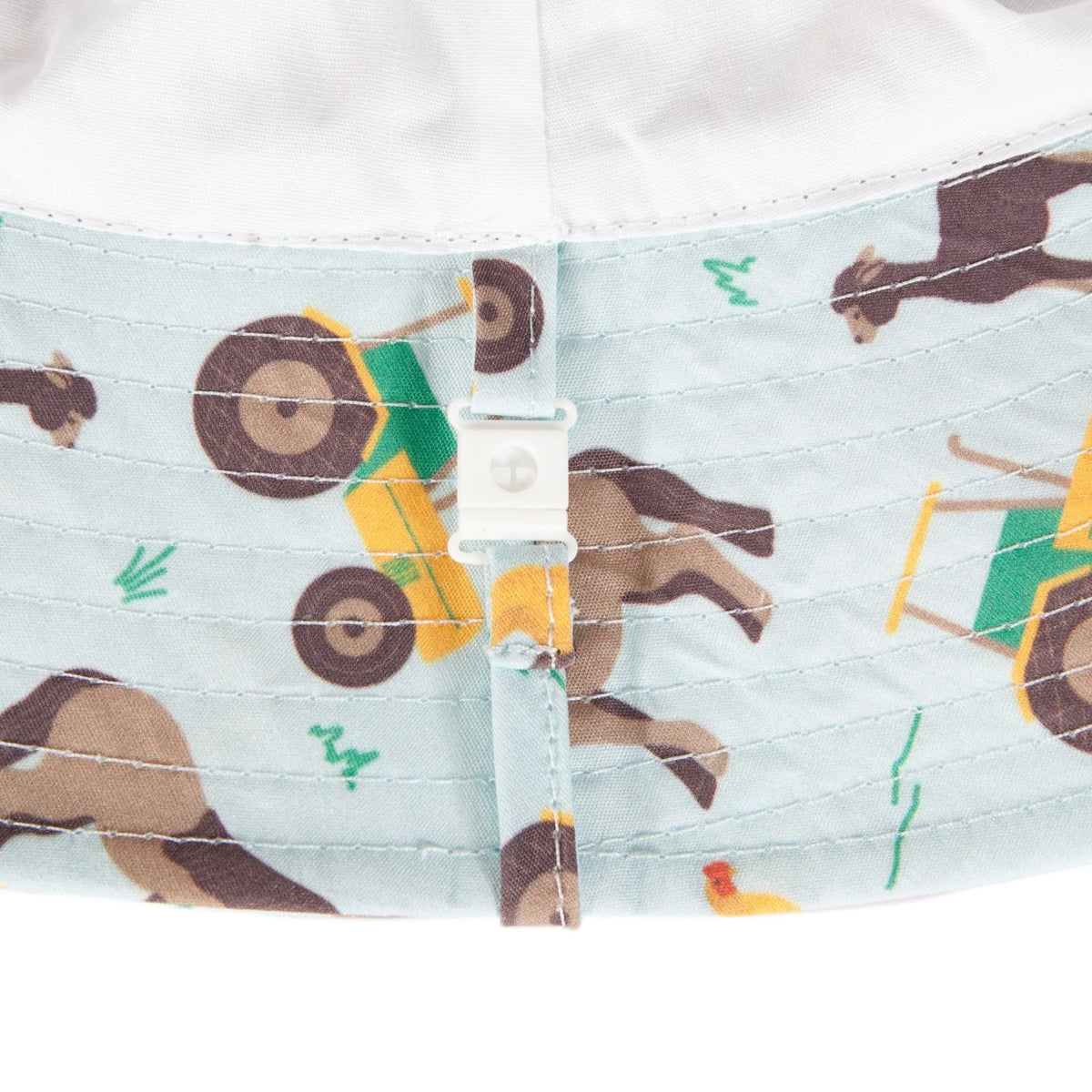 Farmyard Wide Brim Bucket Hat