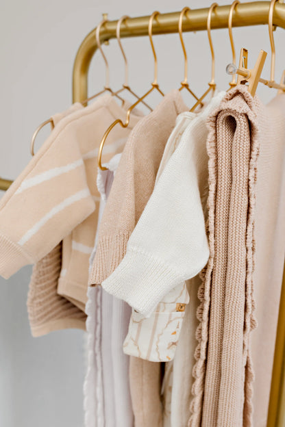 Heritage Knit Blanket | Biscotti