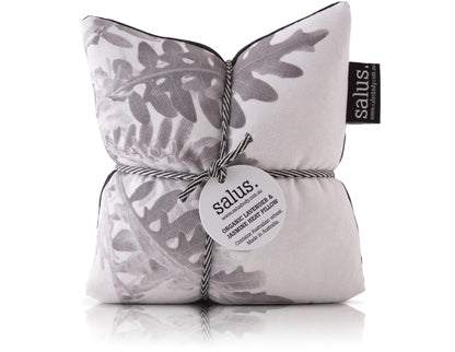 Organic Lavender & Jasmine Heat Pillow (Grey Botanical)