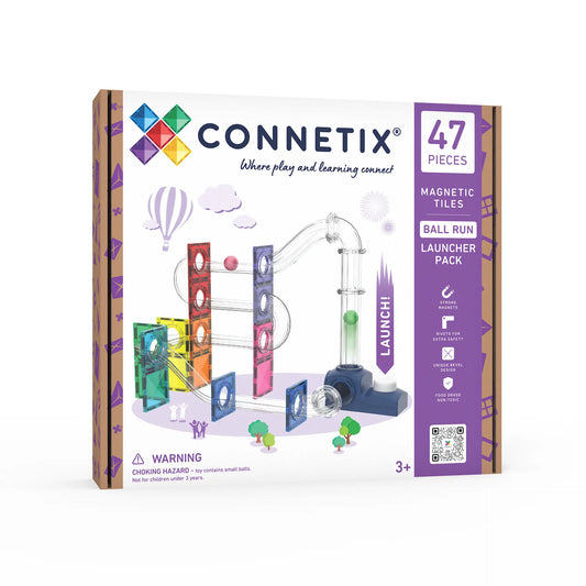 Connetix Ball Run Launcher 47pc