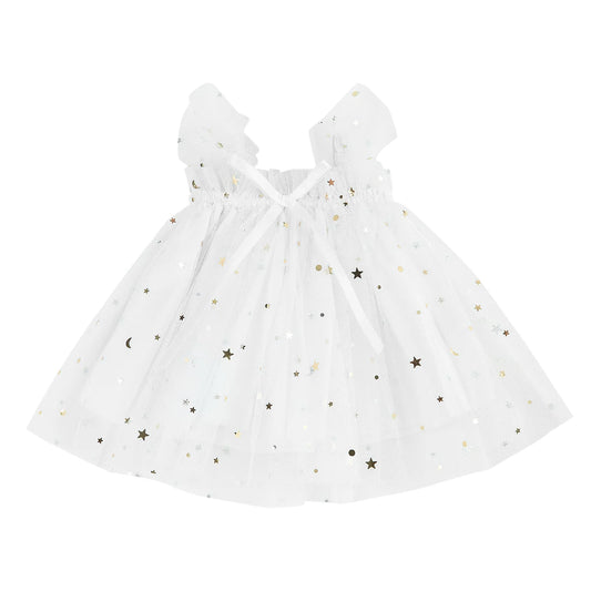 Tulle Ballet Doll Dress fits 34-38cm Dolls - Ivory