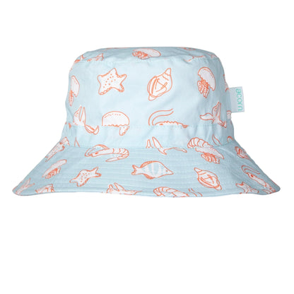 Marine Friends Wide Brim Bucket Hat