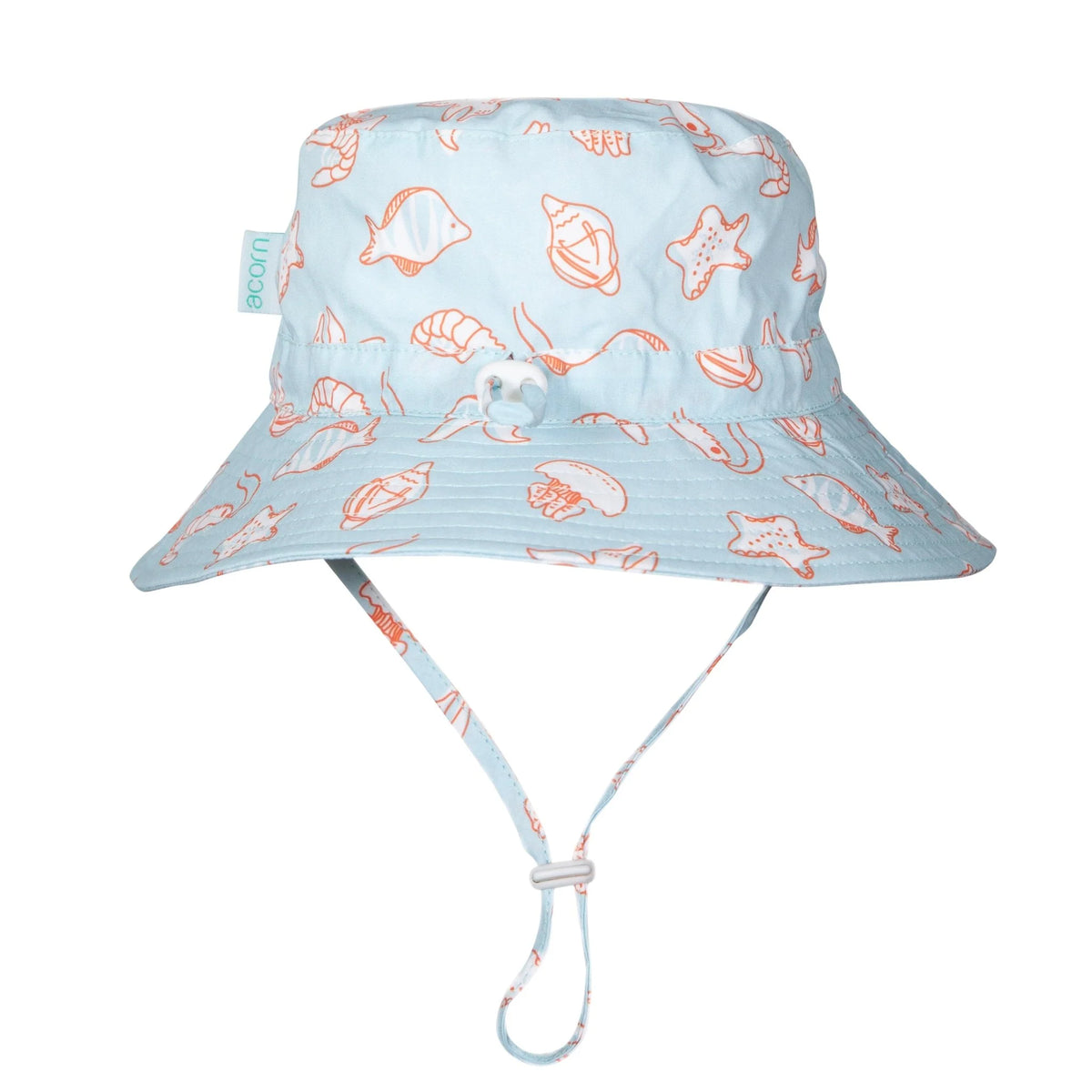 Marine Friends Wide Brim Bucket Hat
