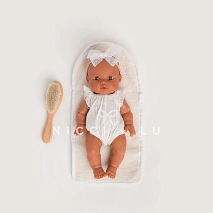 Doll Change Mat – Ivory