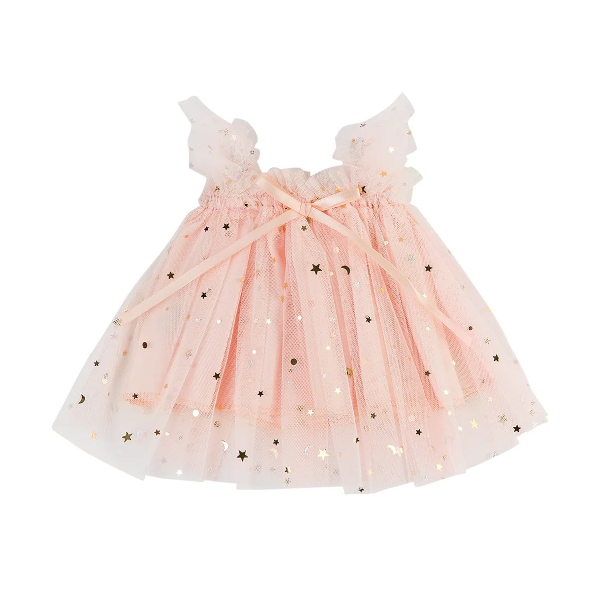 Tulle Ballet Doll Dress fits 34-38cm Dolls - Peach