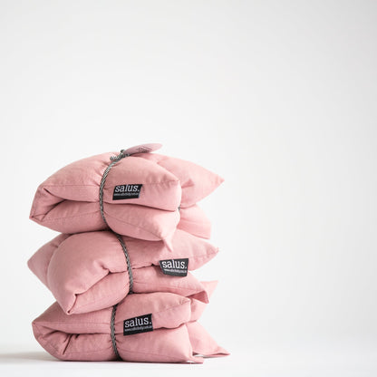 Organic Lavender & Jasmine Heat Pillow (Dusty Rose)