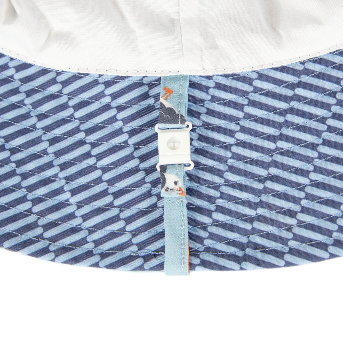 Seagulls Wide Brim Bucket Hat