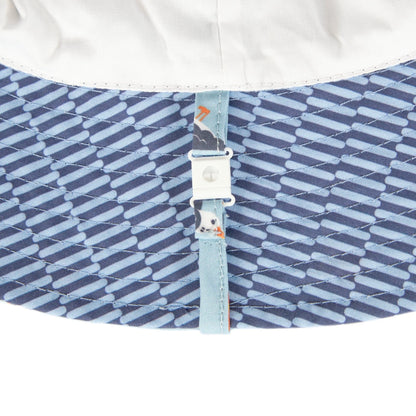 Seagulls Wide Brim Bucket Hat