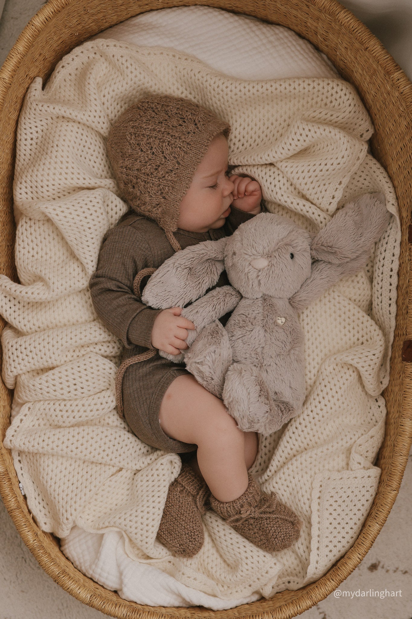 Snuggle Bunnie Peneleope the Bunny - Beige