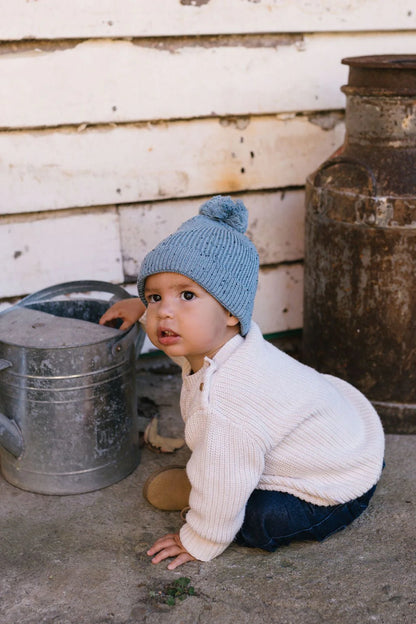 Stargaze Beanie - Blue Speckle