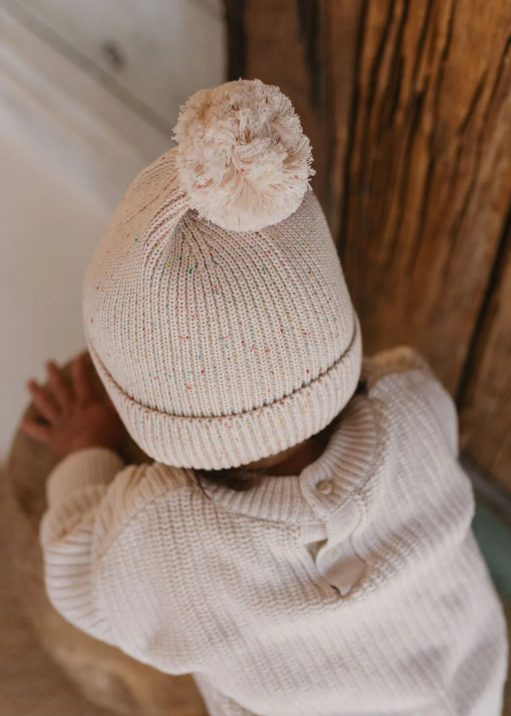 Stargaze Beanie - Cream Speckle