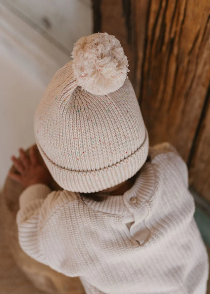 Stargaze Beanie - Cream Speckle
