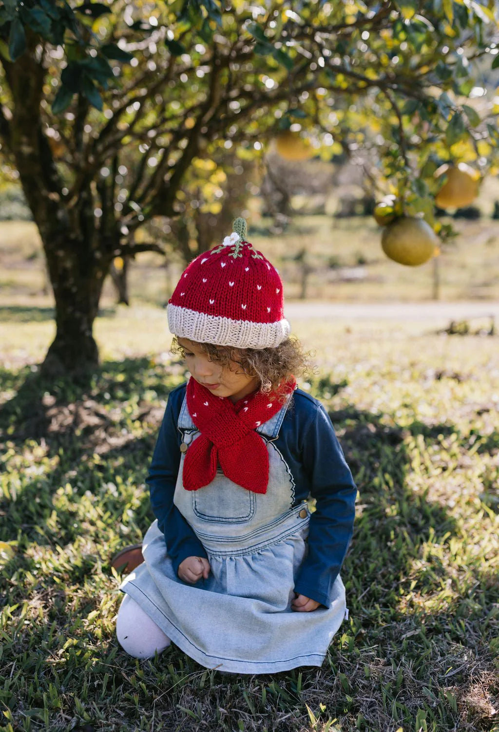 Strawberry Beanie - Red