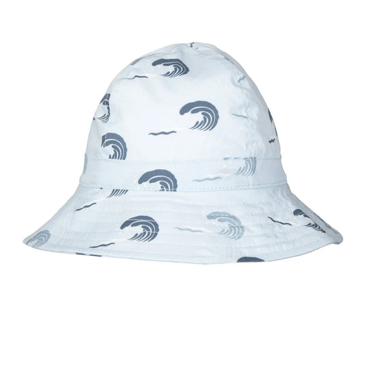 Wave Curl Wide Brim Infant Hat