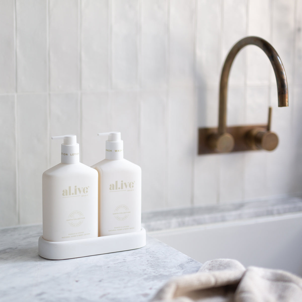 Al.ive Body Wash & Lotion Duo - Mango & Lychee