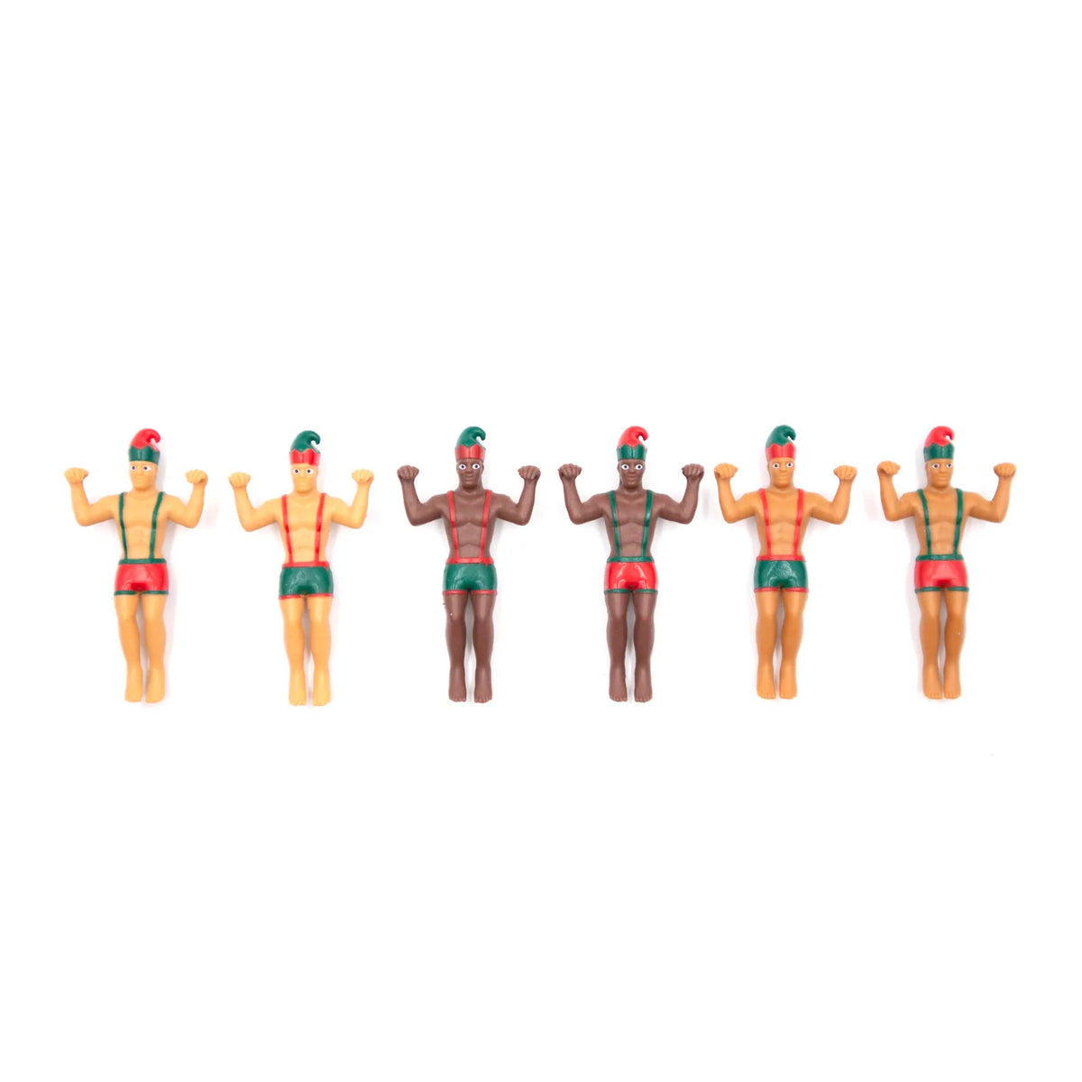 Elf Buddies Drink Markers 6pcs Set Multi-Coloured